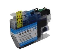 Cartucho de Tinta Compatible LC421 LC421XL para DCP-J1050DW J1140DW MFC-J1010DW J1050 J1040(1PC 421XL Cyan)