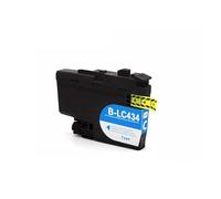 Cartucho de Tinta Compatible LC434 B-LC434 for Impresora B-Rother DCP-J1200W(1 PCS Cyan)
