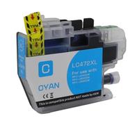 Cartucho de Tinta Compatible LC472XL for impresoras Brother MFC-J2340DW, J3540DW y J3940DW.(LC472XL C)