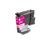 Cartucho de Tinta Compatible LC521 for Impresora B-Rother DCP-J1260W DCP-J1310DW, DCP-J1313DW,DCP-J1360DW, DCP-J1460DW(1PCS Magenta)