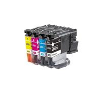 Cartucho de Tinta Compatible LC521 for Impresora B-Rother DCP-J1260W, DCP-J1310DW, DCP-J1313DW,DCP-J1360DW(One Set 4colors)