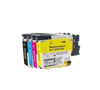 Cartucho de Tinta Compatible LC527XL LC527 LC-527 527 Compatible con impresoras Brother, MFC-J4350DW MFC-J4550DW(LC527XL-1Set)