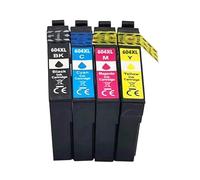 Cartucho de Tinta Compatible para 604XL T604XL T604 para XP2200 XP2205 XP3200 XP3205 XP4200 XP4205 WF2910 WF2935 WF2930 WF2950DWF(1 Set)