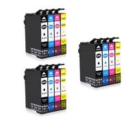 Cartucho de Tinta Compatible para 604XL T604XL T604 WF-2910 WF-2930 WF-2950 XP-2200 XP-3200(T604XL 3SET)