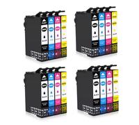 Cartucho de Tinta Compatible para 604XL T604XL T604 WF-2910 WF-2930 WF-2950 XP-2200 XP-3200(T604XL 4SET)