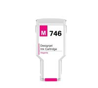Cartucho de Tinta Compatible para 746 P2V82A P2V83A P2V80A P2V78A para impresoras de Gran Formato DesignJet Z6 y Z9(HP-746-M-300ML)