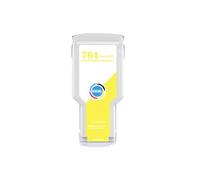 Cartucho de Tinta Compatible para 764 para la Impresora DesignJet T3500 con Tinte de Color de Color vívido Solución de Tinta de reproducción de Pigmento(HP764 -Y- 300ML)
