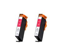 Cartucho de Tinta Compatible para HP903XL 907XL para Officejet Pro 6960 Series 6961 6963 6964 6965 6966 6968 6970 6971 6974 6975 6976 6978 6979(2 pcs Magenta)