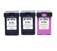Cartucho de Tinta Compatible para Impresora 61XL 61 4500 4502 5530 Deskjet 1050 2050 3050 3054 3000 1000(2BK 1COLOR)