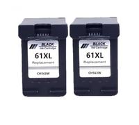 Cartucho de Tinta Compatible para Impresora 61XL 61 4500 4502 5530 Deskjet 1050 2050 3050 3054 3000 1000(2BK)