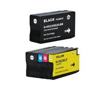 Cartucho de Tinta Compatible para Impresora 952 956 para Officejet Pro 7740 8210 8216 8702 8710 8715 8720 8725 8730 8740 7720(1 Set Add 1 Black)