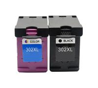 Cartucho de Tinta Compatible para impresoras 302XL Compatible con Deskjet 1110 2130 1112 3630 3632 3830 4650 4652 4528 4527 4523(1PCS Color)