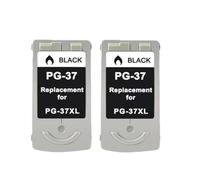 Cartucho de Tinta Compatible para impresoras PG37 CL38, MP140, MP190, MP210, MP220, MP420, IP1800, IP2600, MX300, MX310(2BK)