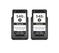 Cartucho de Tinta Compatible para impresoras PG540 CL541 para impresoras MG4250 MG3250 MG3255 MG3550 MG4100 MG4150(2 Black)