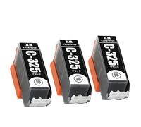 Cartucho de Tinta Compatible para impresoras Pgi325 Pgi326 BCI-325 BCI-326 para MG6130 MG6230 MG8130 MG8230 IX6530(3PCS- Big Black)