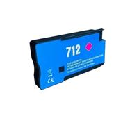 Cartucho de Tinta Compatible para impresoras Plotter T230 T250 T630 T650 T210 Adecuado para HP712(Red 29ML)