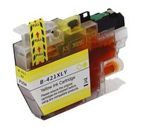 Cartucho de tinta compatible para LC421 LC421XL para impresoras DCP-J1050DW DCP-J1140DW MFC-J1010DW(Y)