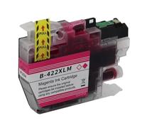 Cartucho de Tinta Compatible para LC422 LC422XL Funciona con MFC-J5340DW J5345DW J5740DW J6540DW J6940DW Impresoras(LC422XL M)