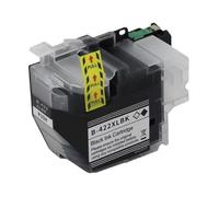 Cartucho de Tinta Compatible para LC422 LC422XL para impresoras MFC-J5340DW J5345DW J5740DW J6540DW J6940DW(LC422XL BK)