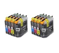 Cartucho de Tinta Compatible para MFC-J4410DW J4510DW J4610DW J4710DW DCP-J4110DW Modelos LC127 LC125 127XL 125XL(2 Set)