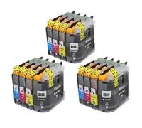 Cartucho de Tinta Compatible para MFC-J4410DW J4510DW J4610DW J4710DW DCP-J4110DW para LC127 LC125 127XL 125XL(3set)