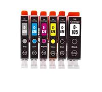 Cartucho de Tinta Compatible para PGI825 CLI826 para IP4880 IP4980 IX6580 MG5180 MG5280 MG5380