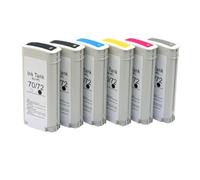 Cartucho de Tinta Compatible para Tinta de Tinte HP72 para T770 T790 T795 T610 T620 T1100 T1120 T1200 T1300 C9403A C9370A(72M-Dye Ink)