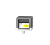 Cartucho de Tinta Compatible PFI-307 de 330ML con Tinta Completa Compatible con Suministros de Impresora IPF830 IPF840 IPF850(1pcs Yellow)