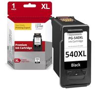 Cartucho de Tinta Compatible PG-540 XL Negro para Canon TS5150 TS5151 MG3650 MG3650s G4250 MG3600 MX475 MX530 - Alta Compatibilidad - 1 Unidad