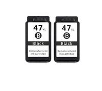 Cartucho de Tinta Compatible PG47 PG 47 PG-47 CL-57 CL57 CL 57 for impresoras C-Non For Pi.xm/a E400 E410 E417 E460 E470 E477 E480 E3170 E3370 E4270(2 Black)