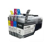 Cartucho de Tinta Compatible Premium LC424 426 427 LC-424 LC-426 LC427XL for impresoras Brother MFC-J4340DW J1200DW J5955DW J4335DW(1Set LC424 4Color)