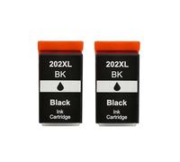 Cartucho de tinta compatible T202 T202XL 202XL T02G1 T02H1 para impresoras XP6000 XP6005 XP6100 XP6105(BK 2PC)
