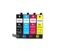 Cartucho De Tinta Compatible T40D1 T40D2 T40D3 T40D4, Compatible con Epson SC-T3100 SC-T5100 SC-T2100 Impresora Serie