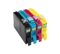 Cartucho de Tinta Compatible with Epson Workforce WF-2860DWF WF-2865D XP-5100 XP-5105 2 Set T502XL 502XL KCMY with Chip