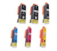 Cartucho de Tinta Completo Compatible con Epson 33XL T3351 T3361 T3362 T3363 T3364 Chip Inteligente for impresoras Expression Premium(2BK 1PBK 1C 1M 1Y)