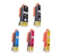 Cartucho de Tinta Completo Compatible con Epson 33XL T3351 T3361 T3362 T3363 T3364 Chip Inteligente for impresoras Expression Premium(1BK 1PBK 1C 1M 1Y)