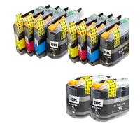 Cartucho De Tinta Completo LC227 LC225 LC227XL LC225XL. Compatible Con Brother DCP-J4120DW / J4420DW / J4620DW / J4625DW / J5620DW / J5625DW(2SET WITH 2BK)