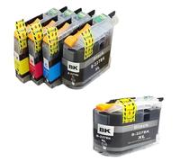 Cartucho De Tinta Completo LC227 LC225 LC227XL LC225XL. Compatible Con Brother DCP-J4120DW / J4420DW / J4620DW / J4625DW / J5620DW / J5625DW(1SET WITH 1BK)