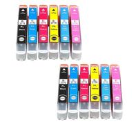 Cartucho de Tinta de 6 Colores 277XL T2771 T2772 T2773 T2774 T2775 T2776 Compatible con Expression Photo Series XP750 XP760 XP850 XP860 XP950 XP960 XP970(1SET(12PC))