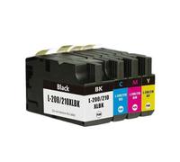 Cartucho de Tinta de Color Compatible 200XL, 210XL, 200/210XL, Compatible con Lexmark OfficeEdge Pro 4000c, 4000, 5500 y 5500t(2 Set)