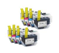 Cartucho de Tinta de Color Premium Compatible LC3211 LC3213 for Brother DCP-J572DW, MFC-J497DW, MFC-J890DW, DCP-J774DW y DCP-J772DW(2 Set LC3211)
