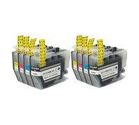 Cartucho de Tinta de Color Premium Compatible LC3211 LC3213 for Brother DCP-J572DW, MFC-J497DW, MFC-J890DW, DCP-J774DW y DCP-J772DW(2 Set LC3213)