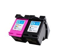 Cartucho de Tinta de Color remanufacturado Compatible para HP305XL 305XL para DeskJet 2710 2720 4110 4120 6420(1set 2pcs)