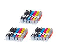 Cartucho de Tinta de compatibilidad PGI 470 CLI 471 para impresoras TS5040 TS6040 MG5740 MG6840 MG7740(3 Set)