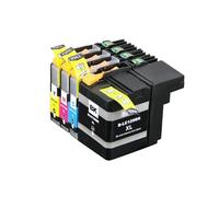 Cartucho de Tinta de Impresora Compatible con Color LC129XL LC125XL for B-Rother MFC-J6520DW/J6720DW/J6920DW(3PCS Cyan)