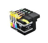 Cartucho de Tinta de Impresora Compatible con Color LC129XL LC125XL for B-Rother MFC-J6520DW/J6720DW/J6920DW(1Set (4PCS))