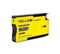 Cartucho de Tinta de inyección de Color remanufacturado HP963 CMYK 963XL 967XL 963 967 XL con Chip, Compatible con HP OfficeJet Pro 9010 y 9015 impresoras(Y)