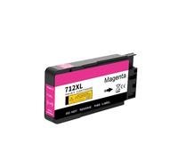 Cartucho De Tinta De Inyección De Tinta 712XL 3ED71A 3ED67A Compatible Con HP DesignJet T210 T230 T250 T630 T650 Impresora(1Magenta)