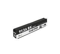 Cartucho de Tinta de inyección de Tinta Compatible 913A 913A for HP913A, Compatible con HP Pagewide 352dw 377dw 477dw P55250dw P57750dw impresoras(BK 1pcs)