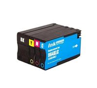 Cartucho de Tinta de inyección de Tinta Compatible 964XL 968XL for impresoras OfficeJet Pro 9010, 9012, 9015, 9013, 9014, 9018, 9019 y 9020.(1 Set 4pcs)